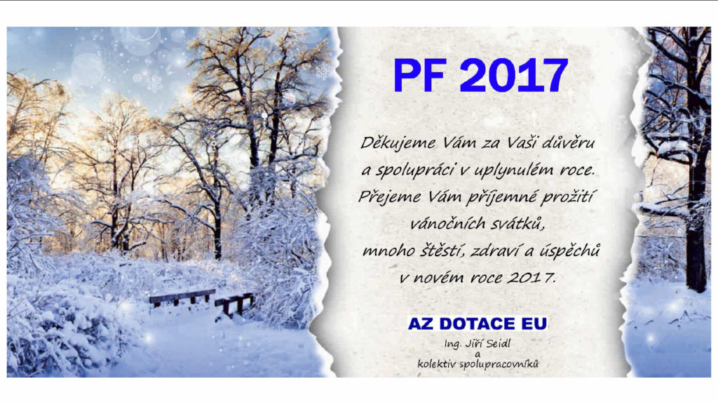 Vše nejlepší od AZ – PF 2017